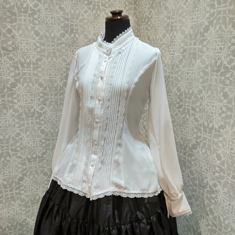 【ATELIER-PIERROT】Calmato Blouse （chiffon）/TBL-1022