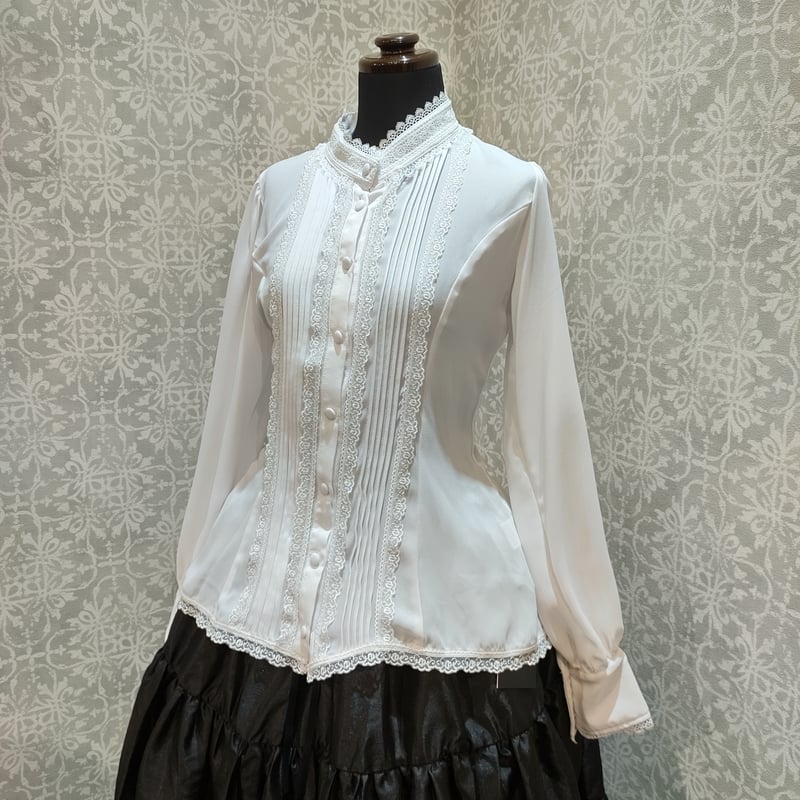 ATELIER-PIERROT】Calmato Blouse (chiffon)/TBL-1 ATELIER-PIERROT】Calmato Blouse (chiffon)/TBL-1