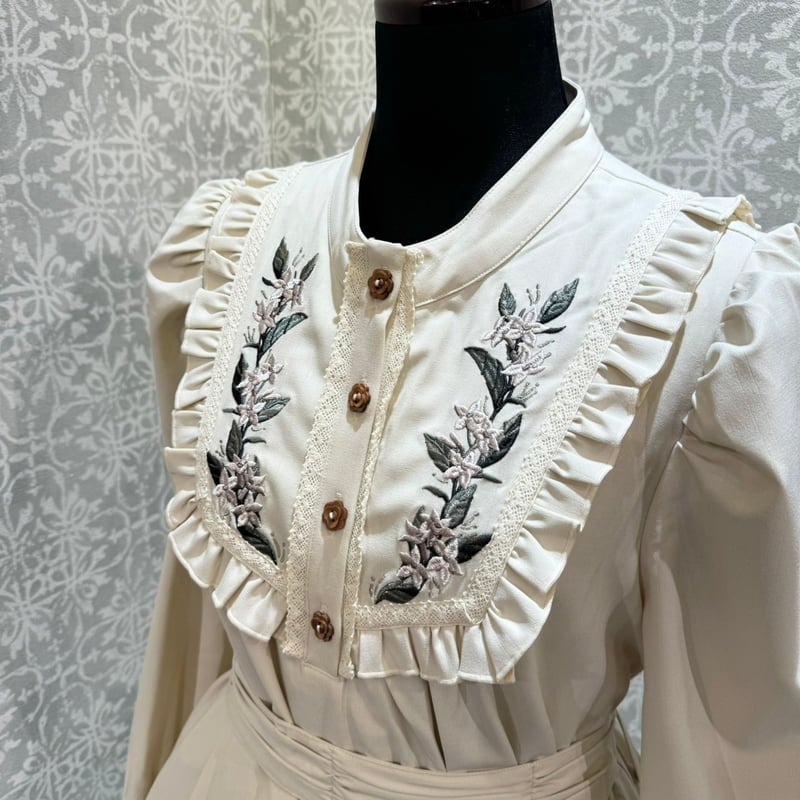 星箱Works】ジャスミン ヨークカラーワンピース/P33101034【お取り寄せ