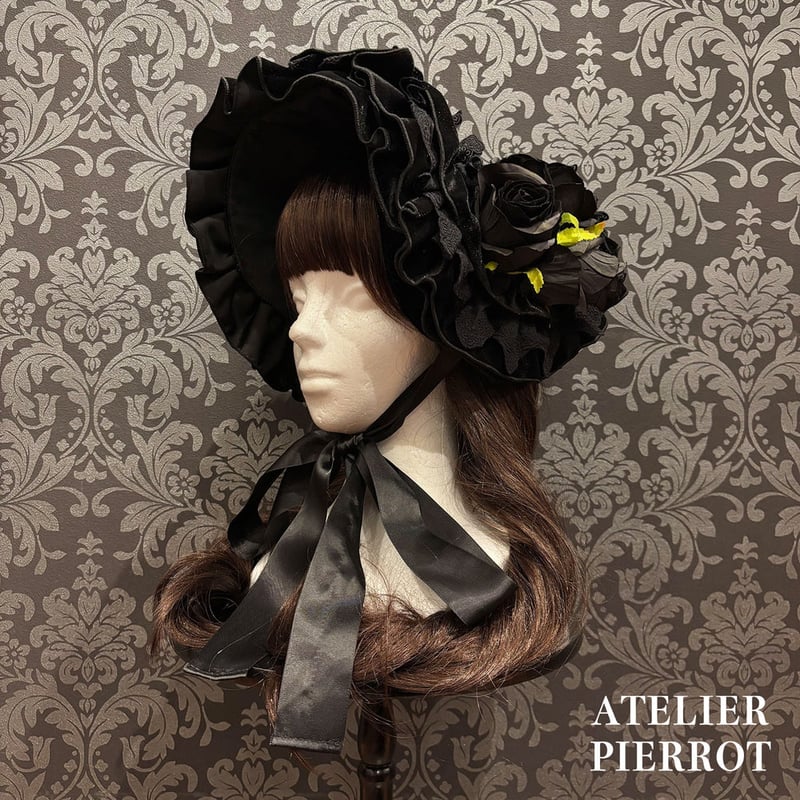 ポンポン様9【1859】九尾裏蝶々彫りスフィア アラバスター Lady of Rose Canotier Hat – BABY, THE STARS SHINE BRIGHT