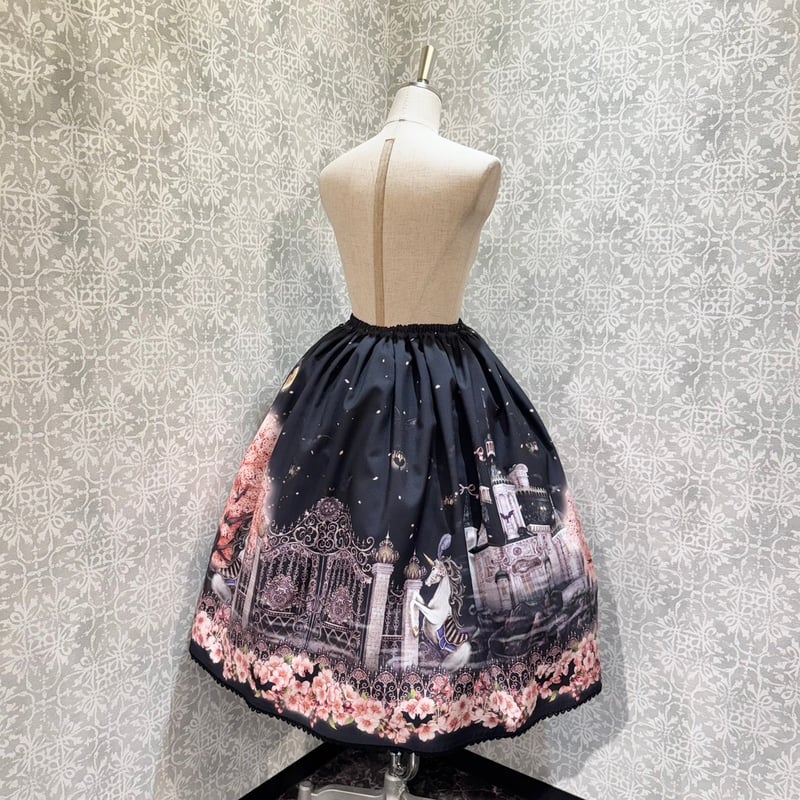 Enchantlic Enchantilly スカート Enchantlic Enchantilly】幻影桜城〜夢幻の一角獣〜 スカート/012-8