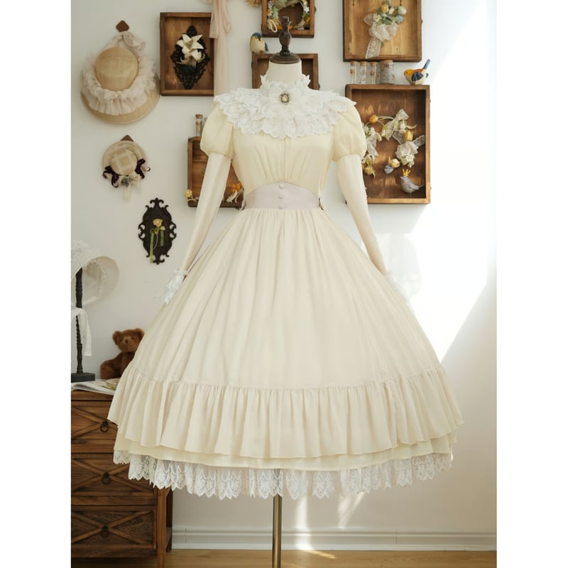 星箱Works】プリンセスリュミエールビジューブローチ付ドレープ