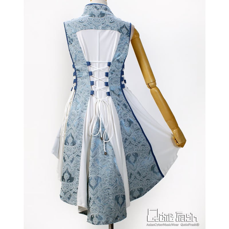 qutie frash チャイナロングベスト ワンピース 白 qutie frash チャイナロングベスト ワンピース 白 楽天市場】Qutie