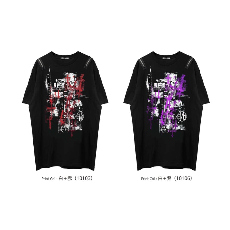 SEXPOTReVeNGe】Shoulder Zip Big Cutsew Dirt【SA6