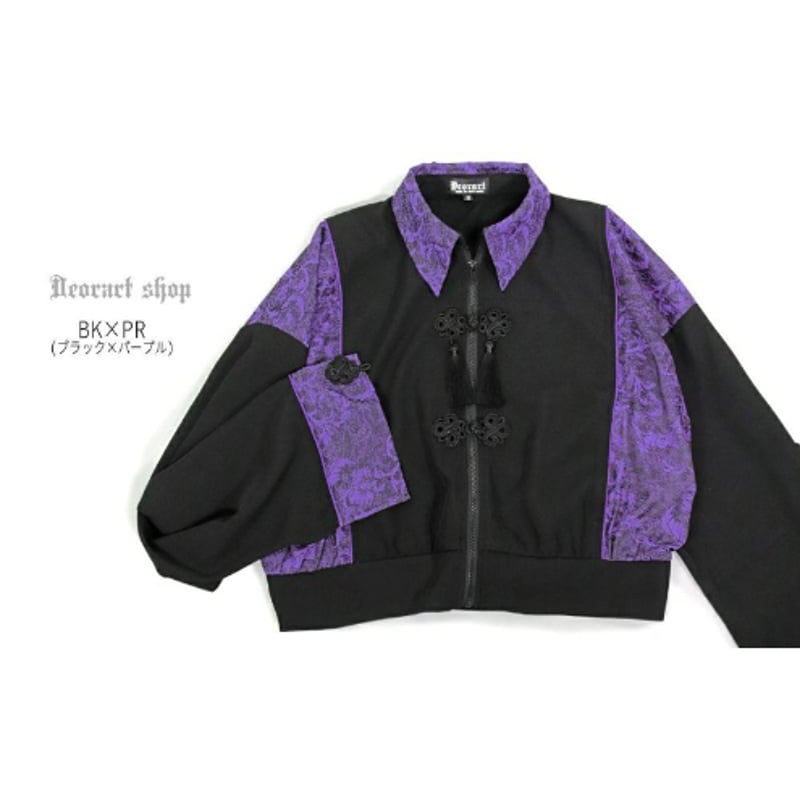 Deorart】[GOTH CHINA] キョンシースリーブ・チャイナ柄ジャケット