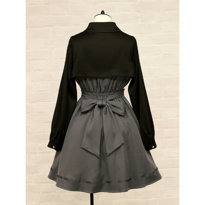 Brave Heart レイヤード長袖ワンピース Brave Heart レイヤード長袖ワンピース – Amavel（アマベル