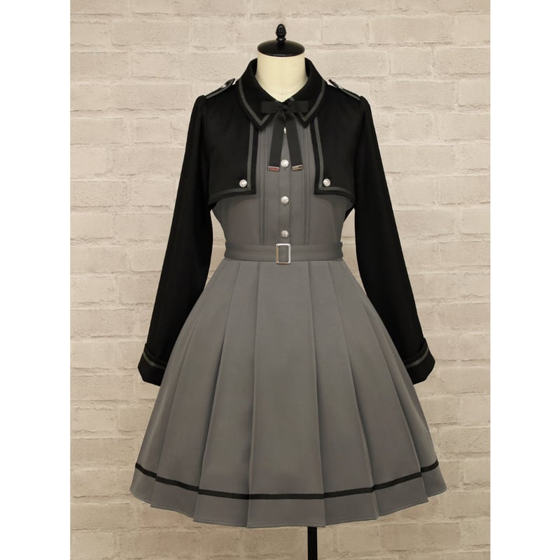 Amavel】Brave Heart レイヤードプリーツワンピース/126170156 |