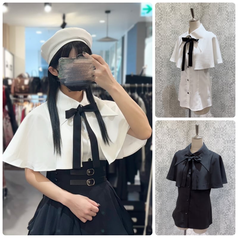 MIHO MATSUDA ミホマツダ ブラウス グリウ Silent Night Griou Blouse by Miho Matsuda