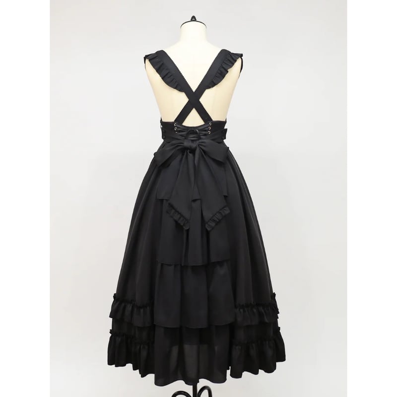 ebure⭐︎大人ジャンバースカート⭐︎38 麻綾サイドタックジャンパースカート ELLIFE ONLINE SHOP