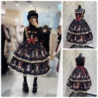 MIHO MATSUDA】ワンピース・ドロシー(赤×黒)/406020 | KIST ONL