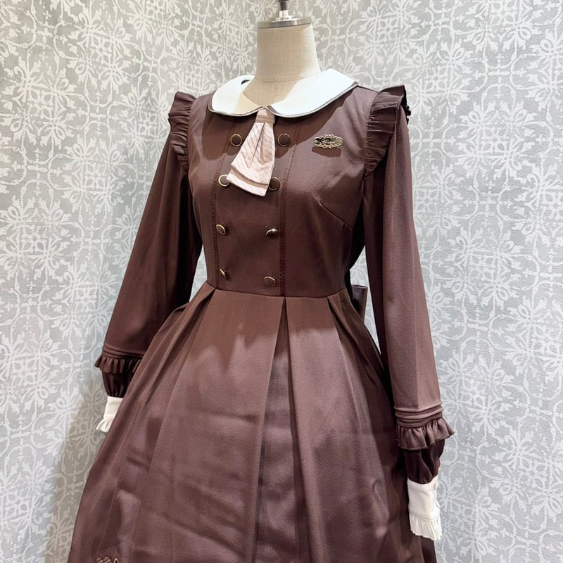 Amavel ワンピース 猫 チョコ ブラウン ロリータ Amavel ワンピース 猫 チョコ ブラウン ロリータ 🍫 coming soon