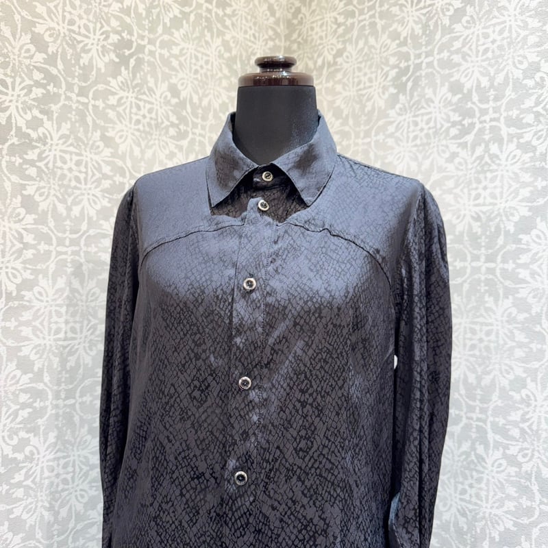 h.NAOTO】 Snake long blouse/CNF29-H114 | KIST O