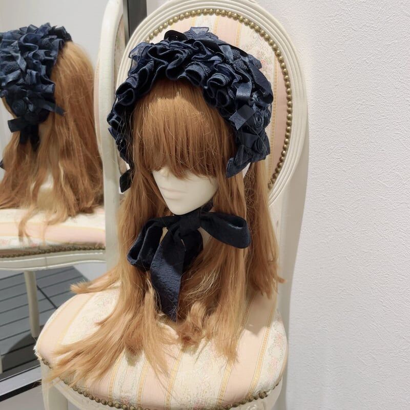 【美品】真夜中の囁きヘッドドレス 星箱Works 真夜中の囁き ヘッドドレス | HoshibakoWorks