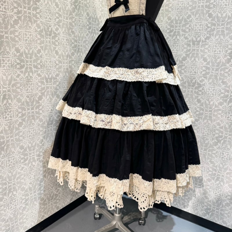 星箱Works】キャラメルカヌレ サスペンダー付きスカート/P25101227【お