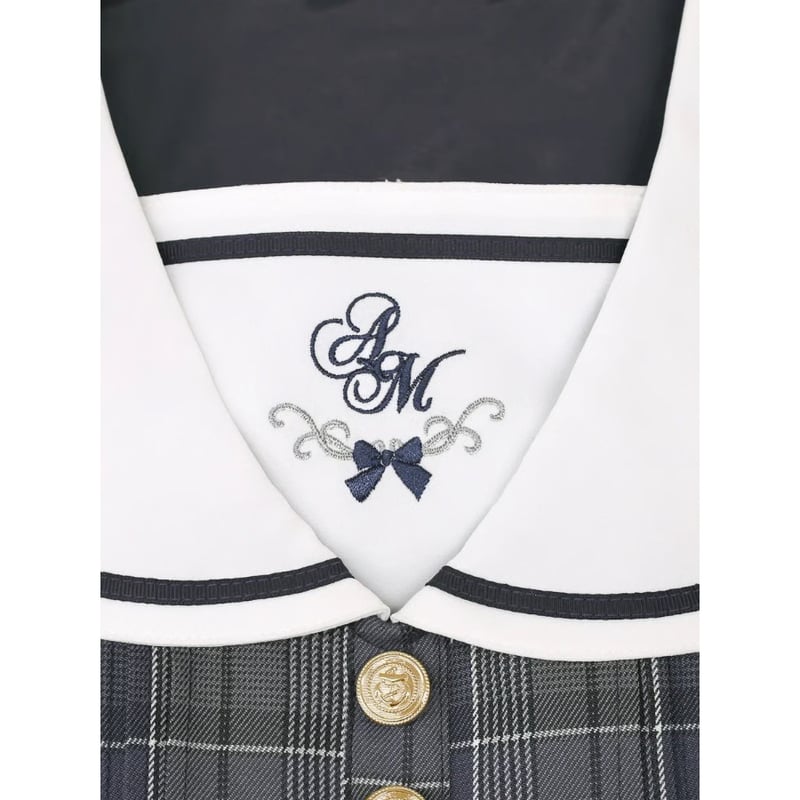 Amavel】Mysterious School チェックセーラーワンピース/1251708