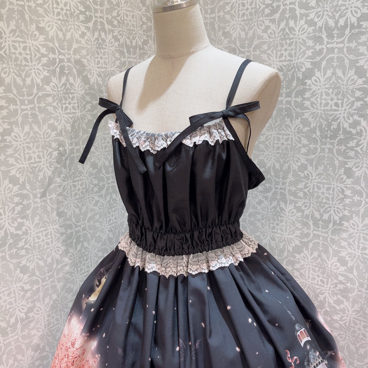 Enchantlic Enchantilly】幻影桜城〜夢幻の一角獣〜リボンブローチ 