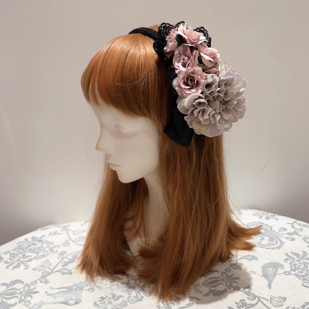 キャンディローズカチューシャ RuhaGarden】ダリア・ローズカチューシャ/K23-19(ピンク) | KIST ON