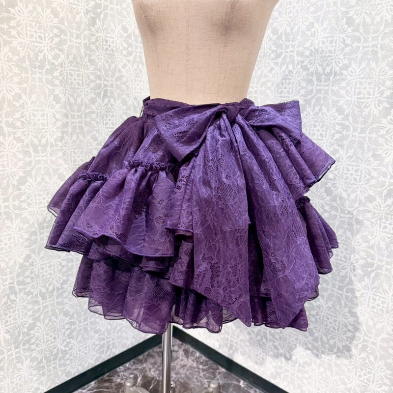 ATELIER-PIERROT/Vallée lys】 Petale Voile Skirt