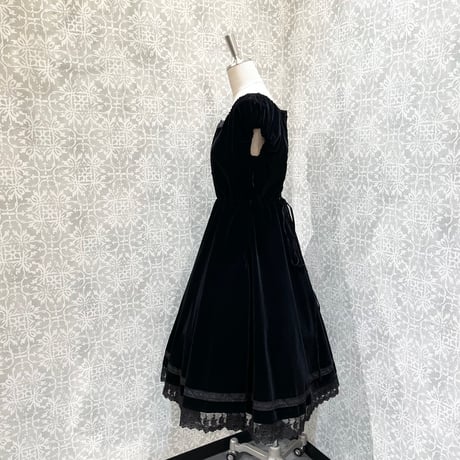 【ATELIER-PIERROT】Shadowy Soirée Dress/TOP3071