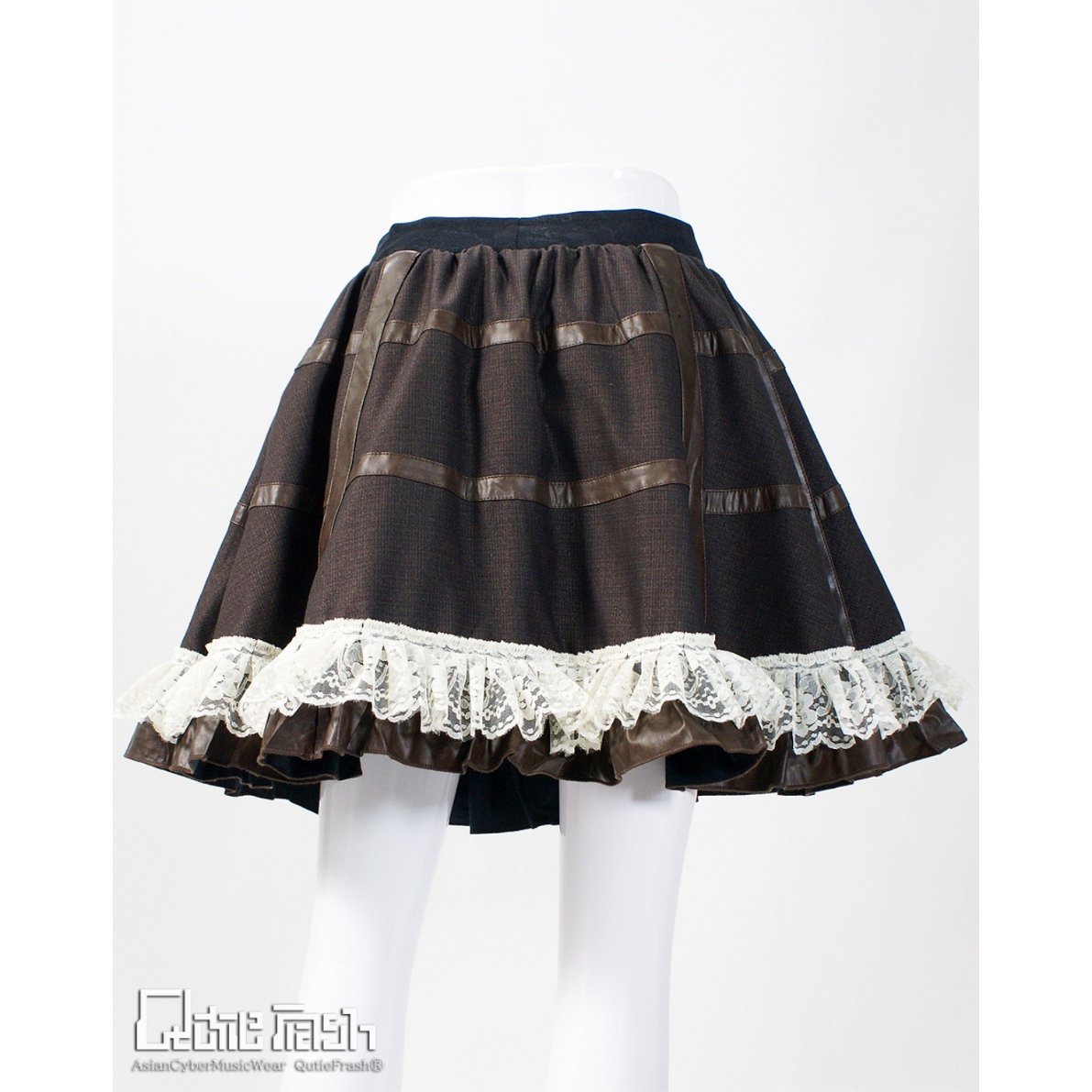 QutieFrash チャイナパニエスカート 黒 Amazon.co.jp: [FUNKEIMEI] パニエ 黒 45cm 白パニエ ミニ