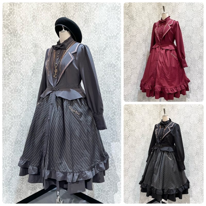 星箱works ロリィタワンピース 星箱Worksさん新作ワンピース👗🫧 夏らしい色合いのギンガム