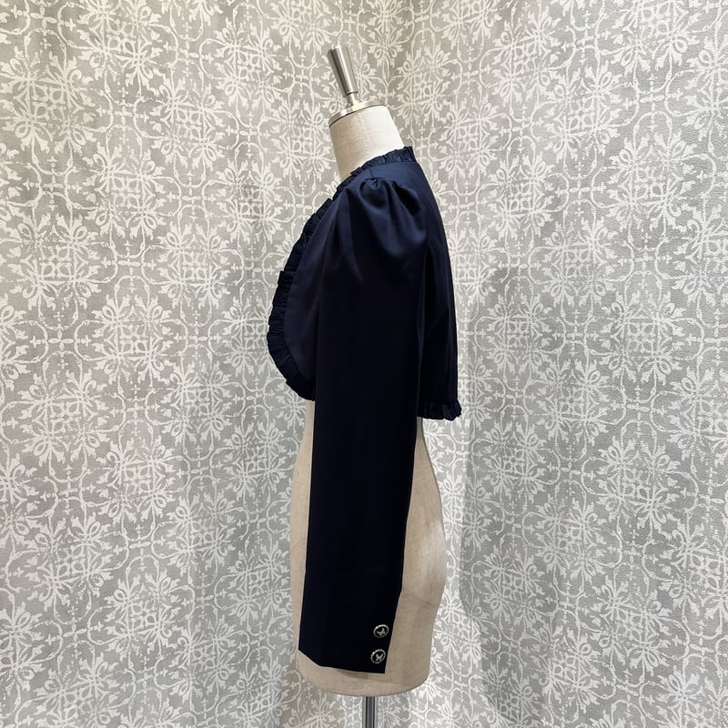 sheglit クラシカルフリルボレロ　ブラック クラシカルフリルボレロ | Sheglit MiDiom online store