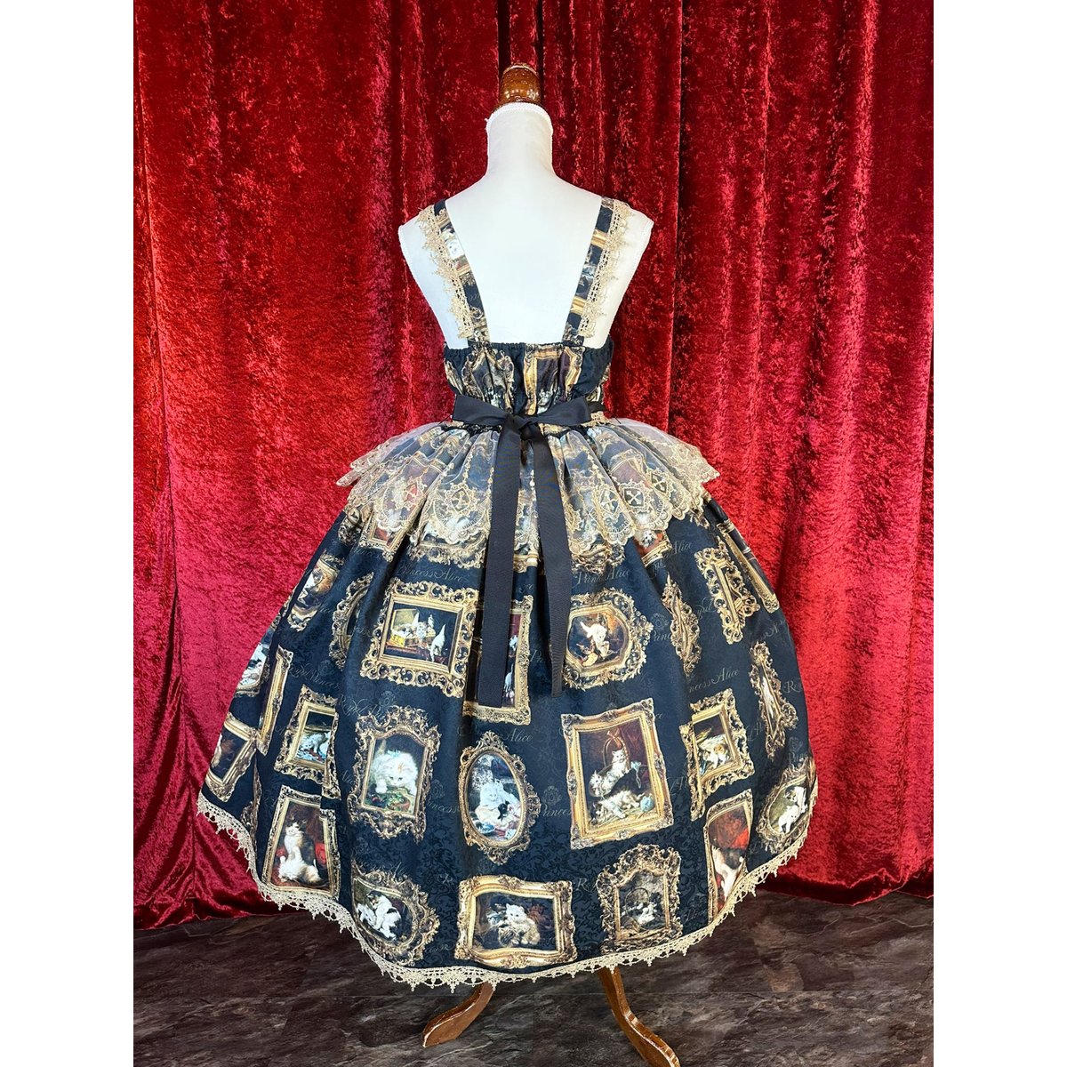  Princess Alice ジャンパースカート カチューシャ付き Royal Princess Alice】Cat Museum ジャンパースカート | KI