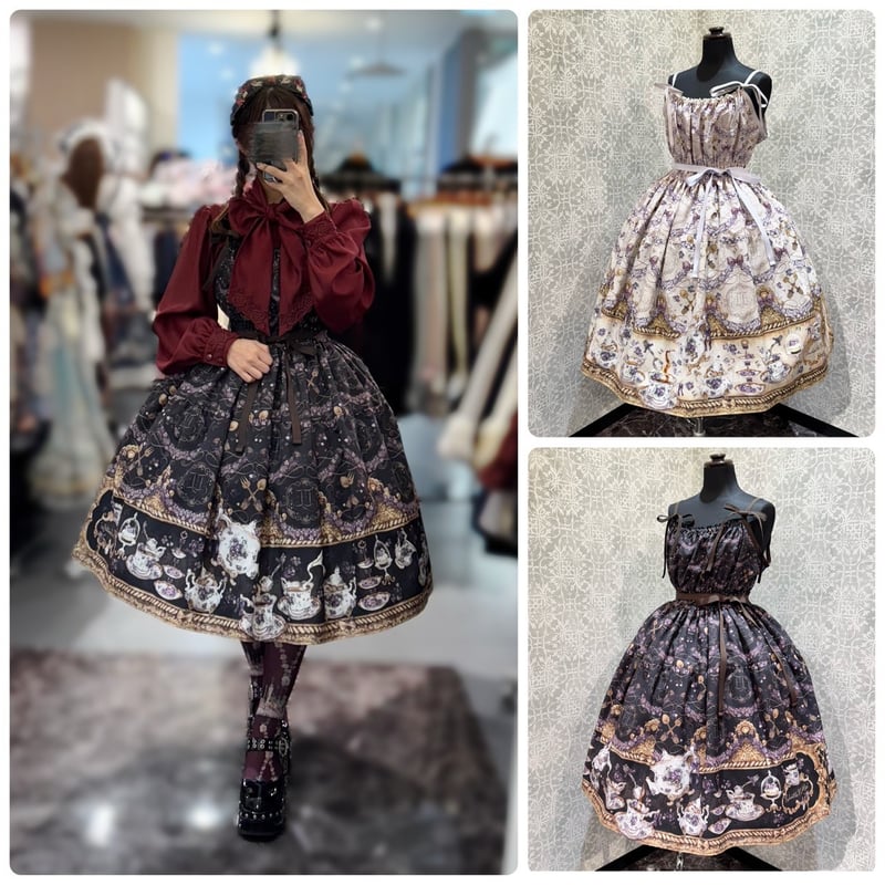 Enchantlic Enchantilly】すみれのお茶会ティアードJSK | KIST