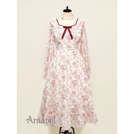 【Amavel】 Romantic Floralロングワンピース/123170883