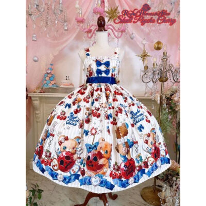 スカルサイコチェリー Spinコラボ ジャンパースカート