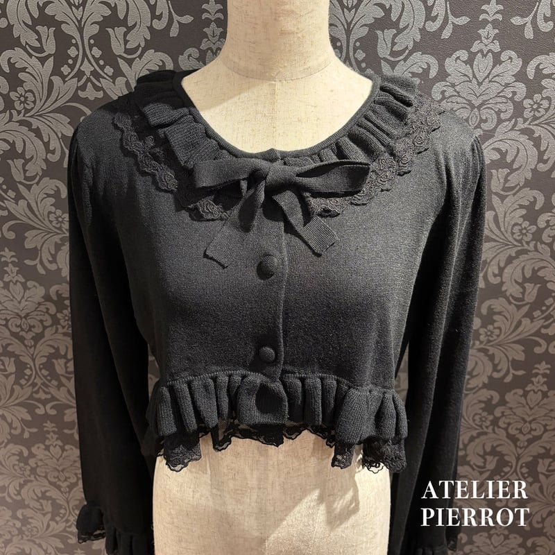 ATELIER-PIERROT/Vallée lys】Rose Waltz Cardigan