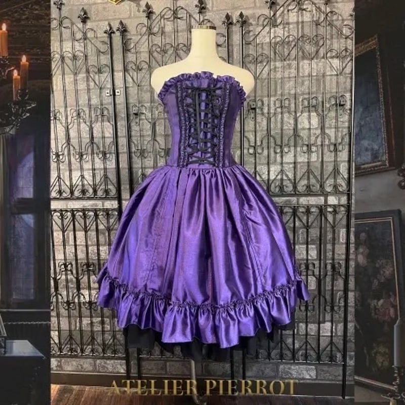 ATELIER PIERROT】Bustle Corset Dress/GOP-01 | K