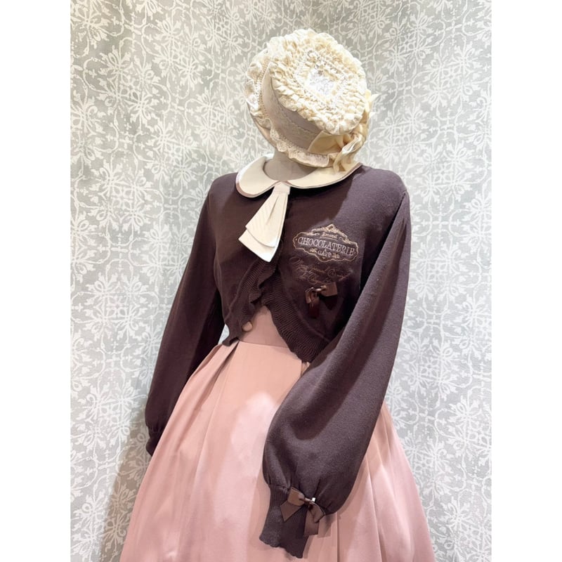 【新作】【新品】喫茶アマベル ショコラトリースカート エプロン&リボンブローチ付 ♢喫茶アマベルのショコラトリーシリーズ♢ | Amavel BLOG