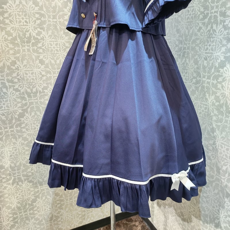 Amavel Twinkle Plaid セットアップ風セーラーワンピース 🤍🎀🌟 ・ ・ Twinkle Plaidセットアップ風セーラーワンピース