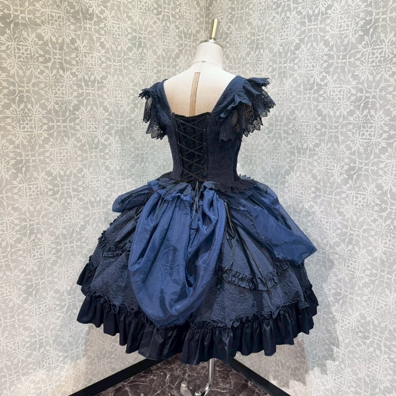 星箱Works 真夜中の囁き ジャンパースカート ワイン 星箱Works】真夜中の囁き ジャンパースカート/P22101359 | KIST ONLI