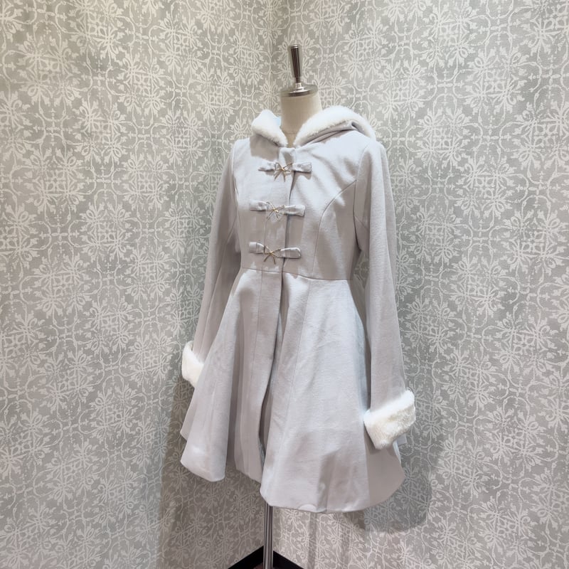 Amavel】リボンビットフーディフレアコート/125201049 | KIST ONLIN