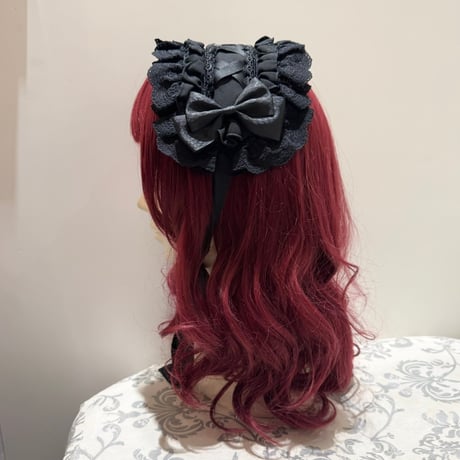 【ATELIER-PIERROT】 Lace-up Frill Headdress  /THD-06