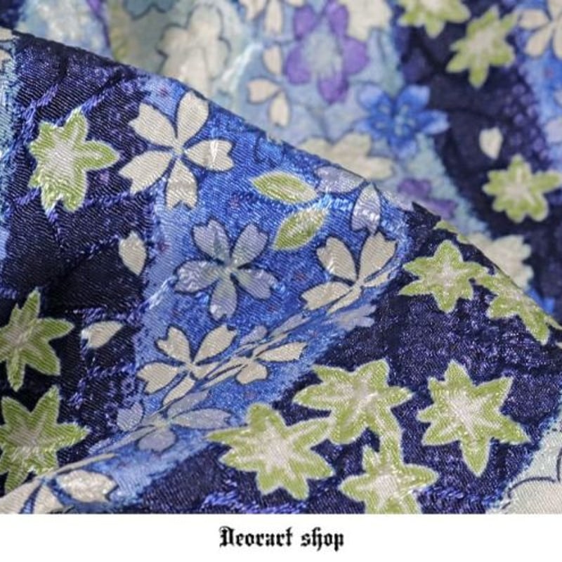 Deorart】和柄 法被(はっぴ)ガウン・カーディガン [ 流水 ]（BY7102