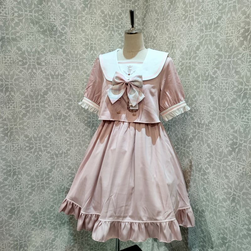 Amavel】Twinkle Plaid セットアップ風ワンピース/125170593 |