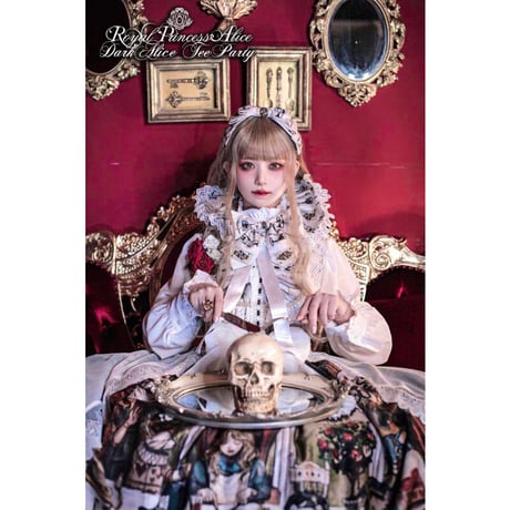 【RoyalPrincessAlice】まくら くらまコラボ　Dark Alice Tea Partyカチューシャ