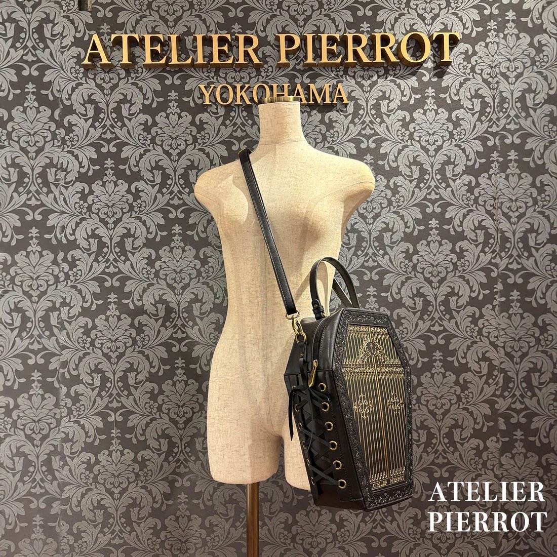 ミュージシャン ATELIER PIERROT Iron Gate Coffin Bag ATELIER-PIERROT】Iron Gate Coffin Bag/AK-015 |