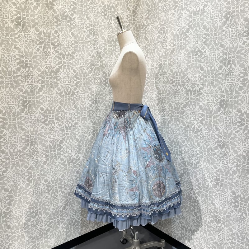 ステラ　23FWスカート ステラ 23FWスカート 楽天市場】レーススリットデザイン風