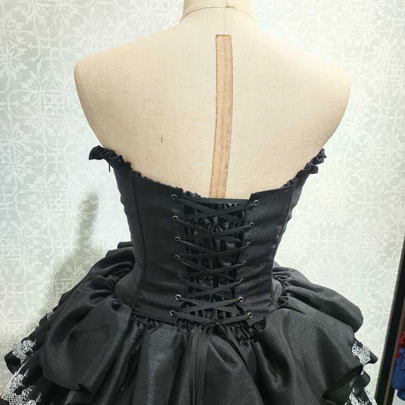 ATELIER-PIERROT】Mini Corset Dress (シルバーレースver)