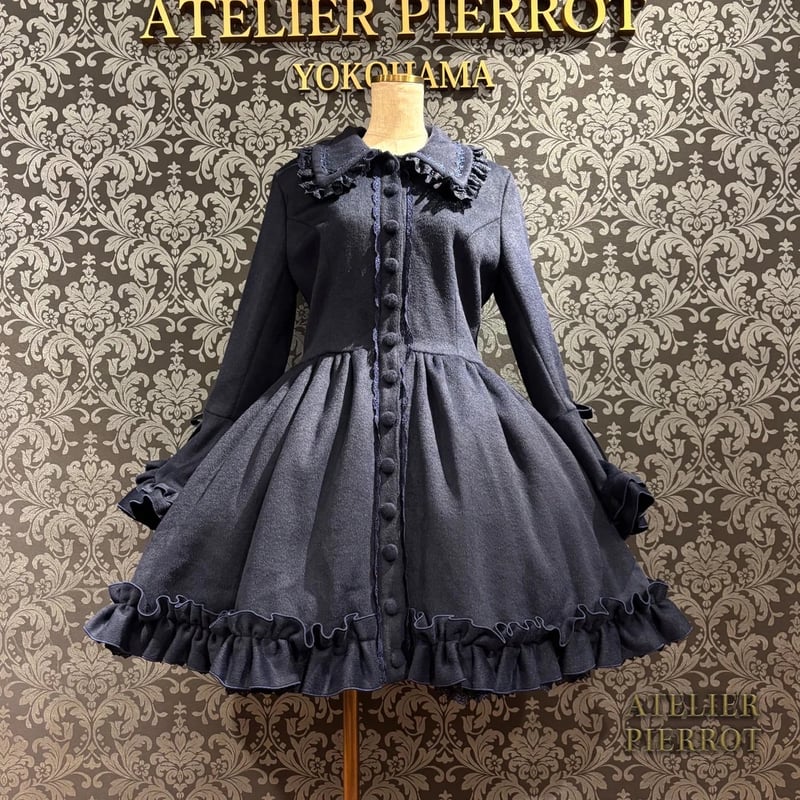 ATELIER-PIERROT】Fleur d'Hiver Coat/TCT-11 | KI
