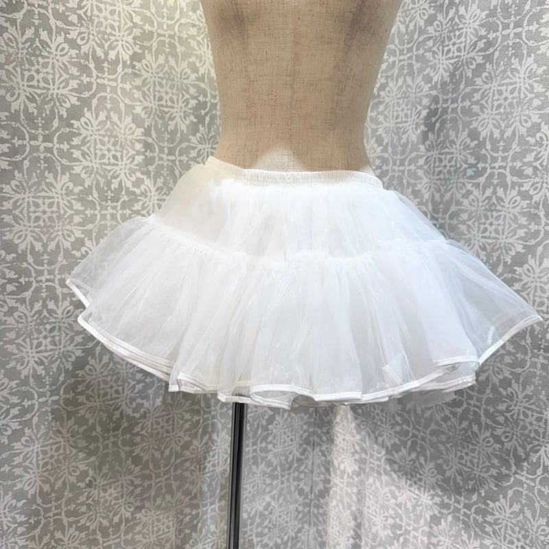 ワンダフルワールド♡パニエ？ ୨୧ ミディ丈ボリューミーレースパニエ/Midi-length voluminous