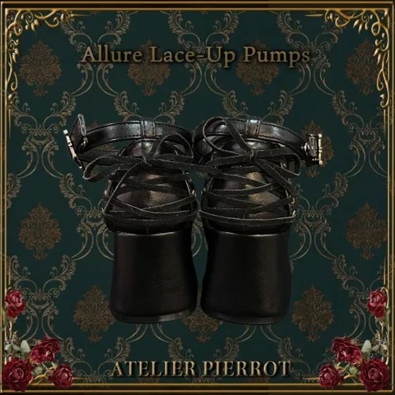 ATELIER-PIERROT】 Allure Lace-Up Pumps/YS-003 | ATELIER-PIERROT】 Allure Lace-Up Pumps/YS-003 |
