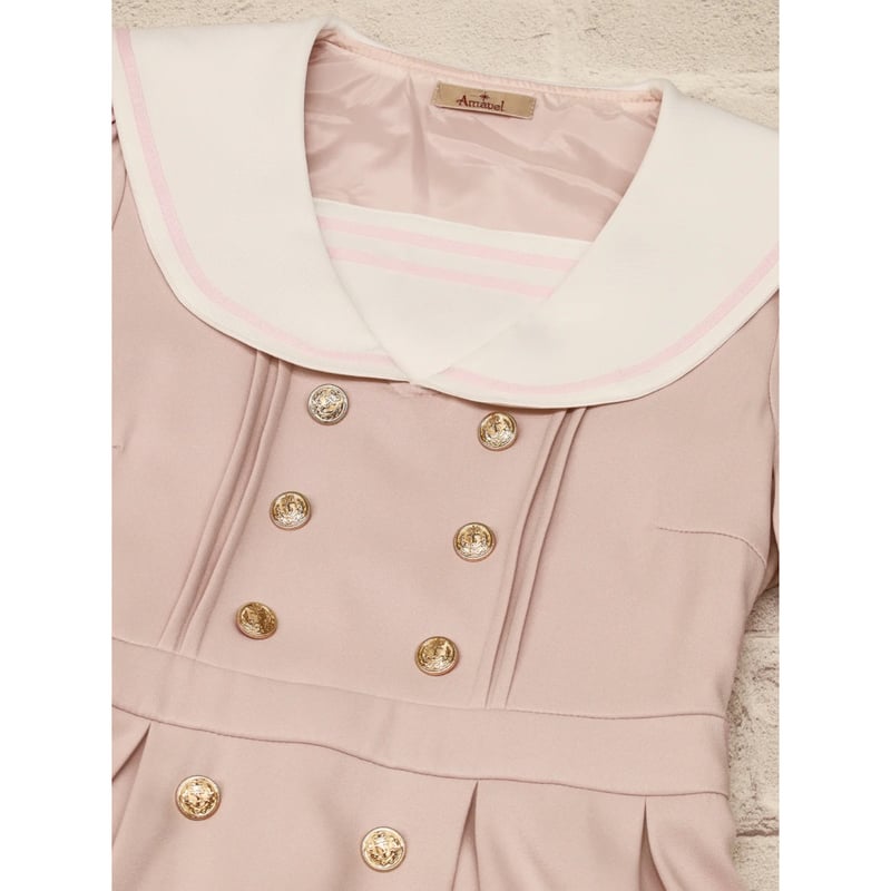 Amavel】Message Ribbon セーラーワンピース/125171139 | KI