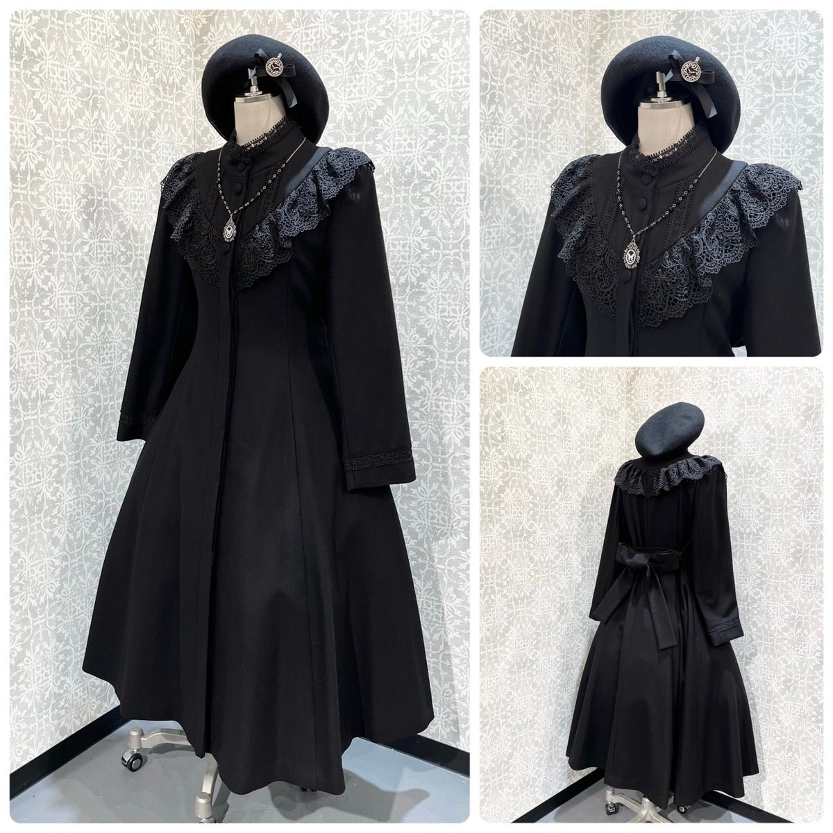 God of Roses ヴァンパイア (BLACK)ロングコート ヴァンパイア (BLACK