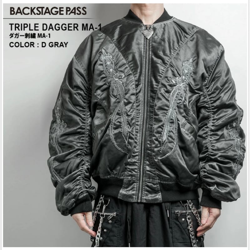 BACKSTAGE PASS】TRIPLE DAGGER MA-1(トリプルダガー MA-1