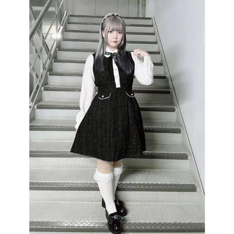 Amavel】ファンシーツイードワンピース/125171248 | KIST ONLINE